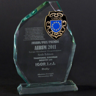 il Gorgonzola IGOR vince il Premio Aurum 2011 - Traditional European Industry 2011